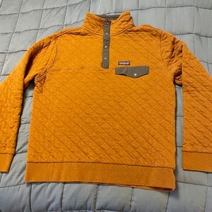 Patagonia Men's Organic Cotton Quilt Snap-T Pullover Size Large